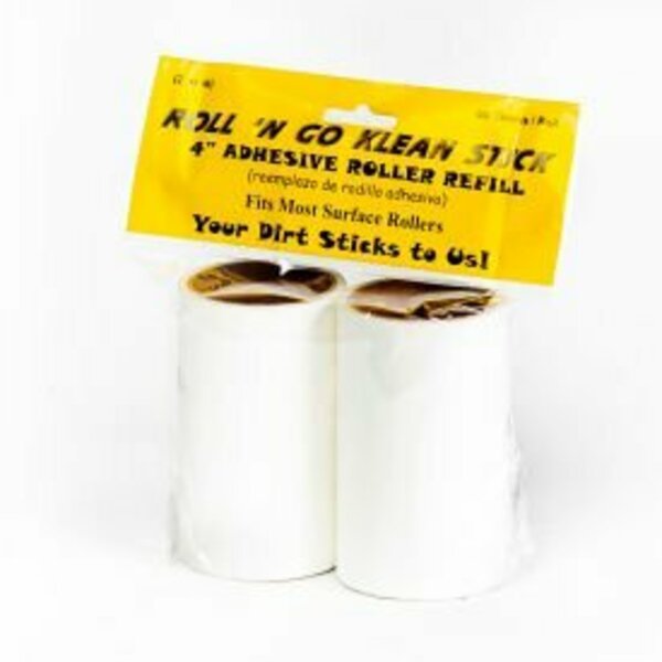 Crown Products Roll 'N Go Cleaning Tool Klean Stick Mini 4in Refills, 12 Rolls - ADR-REFILL-4